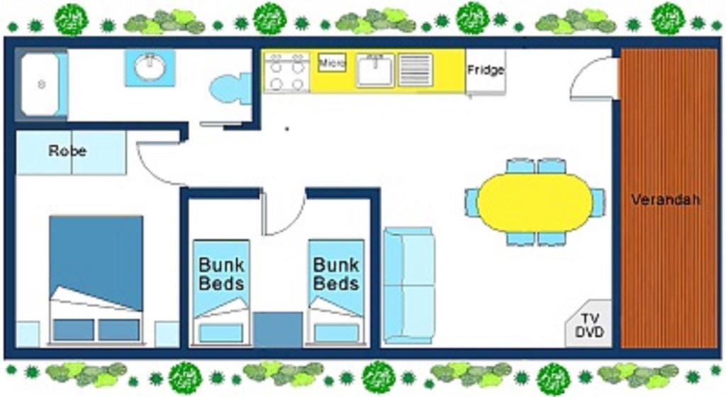 Hamilton Caravan Park Chambre photo